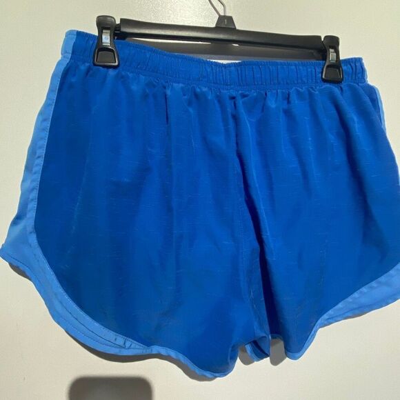 Nike Women's Blue Dri-Fit Elastic Waist Lined Athletic Shorts Size XL - Picture 5 of 6